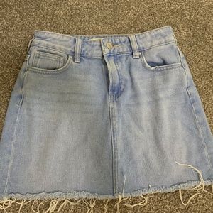 PacSun jean skirt